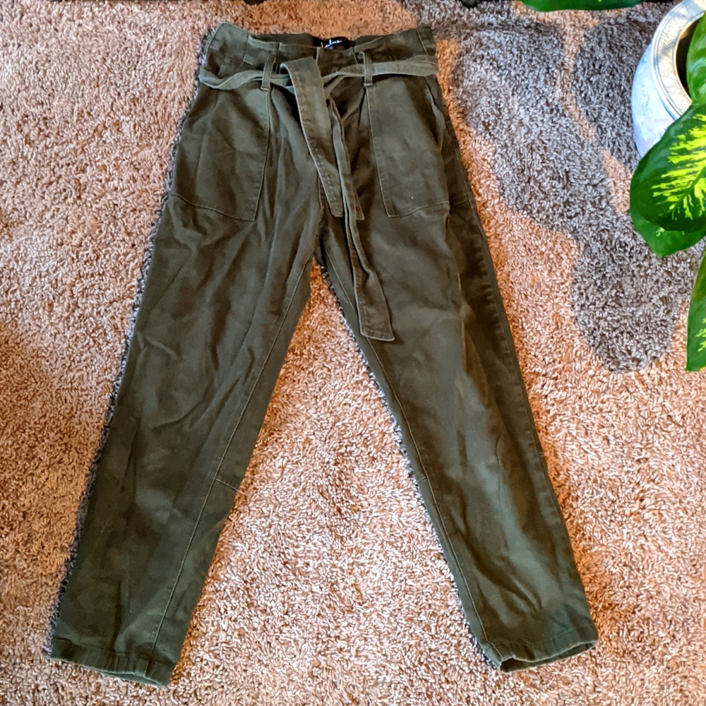 Lulu's Tie Waist Pants